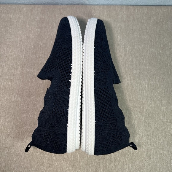 Tommy Bahama Slip-On Sneakers Women's 7.5 Blue Lace Mesh Memory Foam Nautical - Picture 7 of 10